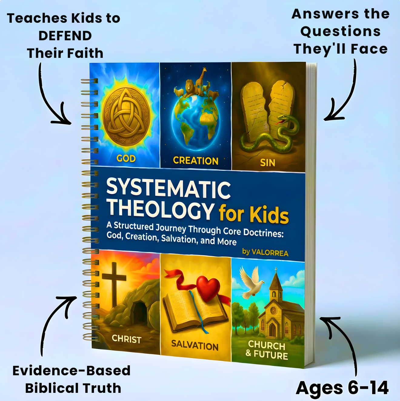 Systematic Theology: 52 Week Workbook for Kids